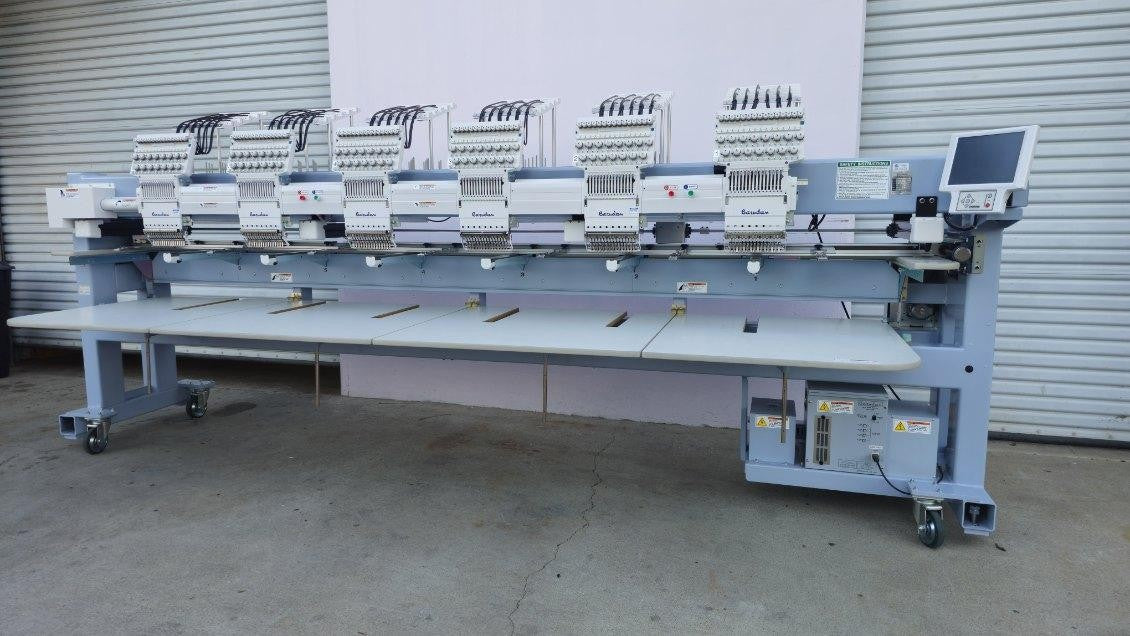 BEKY-S1506CII – 2025 Barudan 6-Head 15-Needle Embroidery Machine