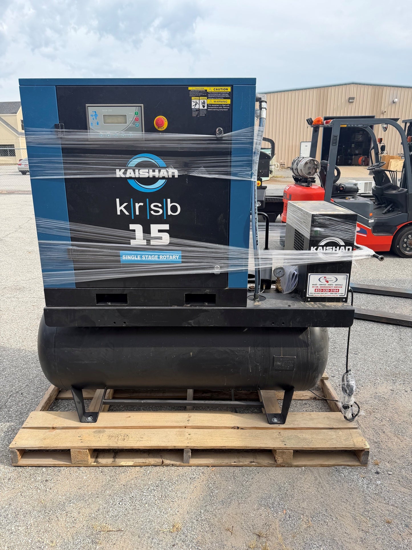 2024 Kaishan KRST-15 Air Compressor