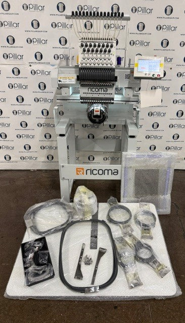 2025 Ricoma Single Head Embroidery Machine