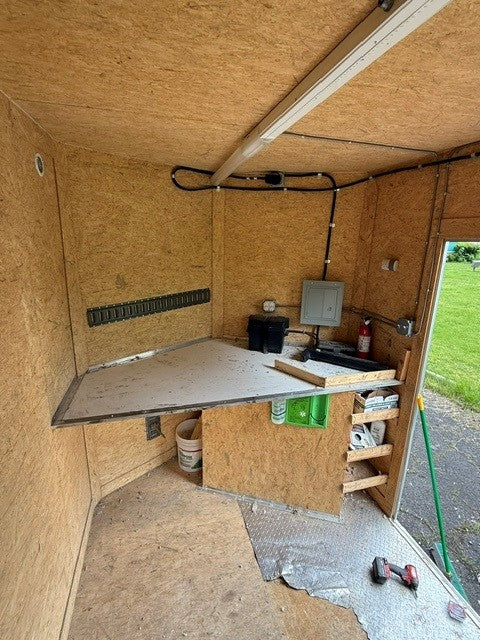 2022 18' Blow In Rig Insulation Trailer