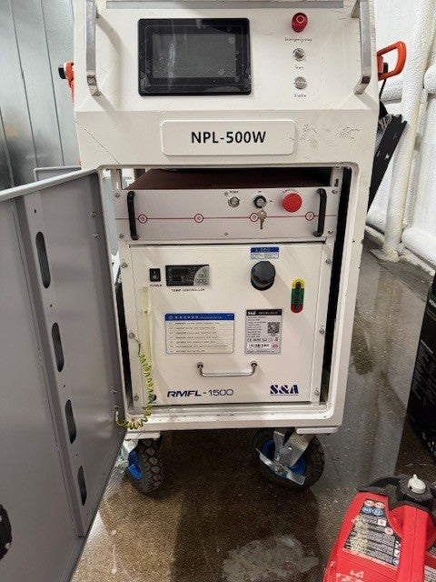 2024 500W Pulse Laser water cooled machine Nuwave