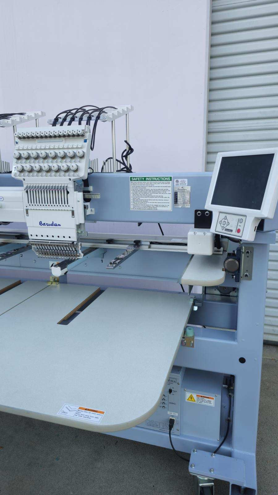 BEKY-S1506CII – 2025 Barudan 6-Head 15-Needle Embroidery Machine