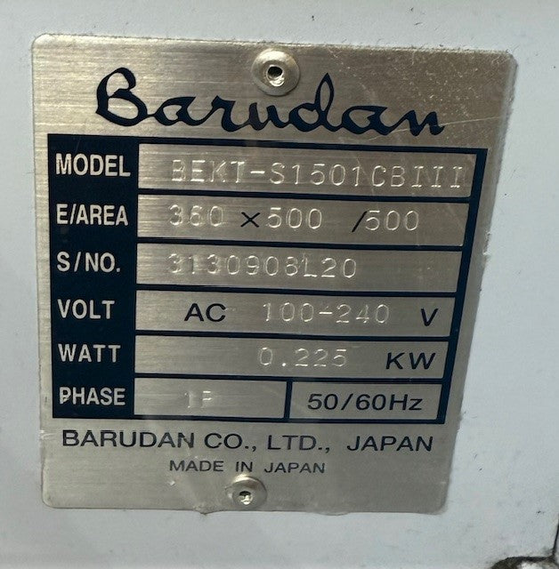 2020 Barudan BEKT-S1501 CBIII