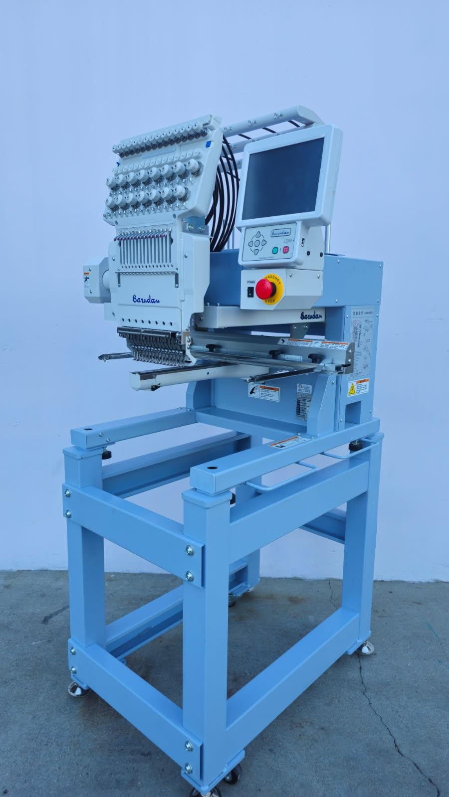 BEKT-S1501 CB II - 2025 Barudan Single Head Embroidery Machine