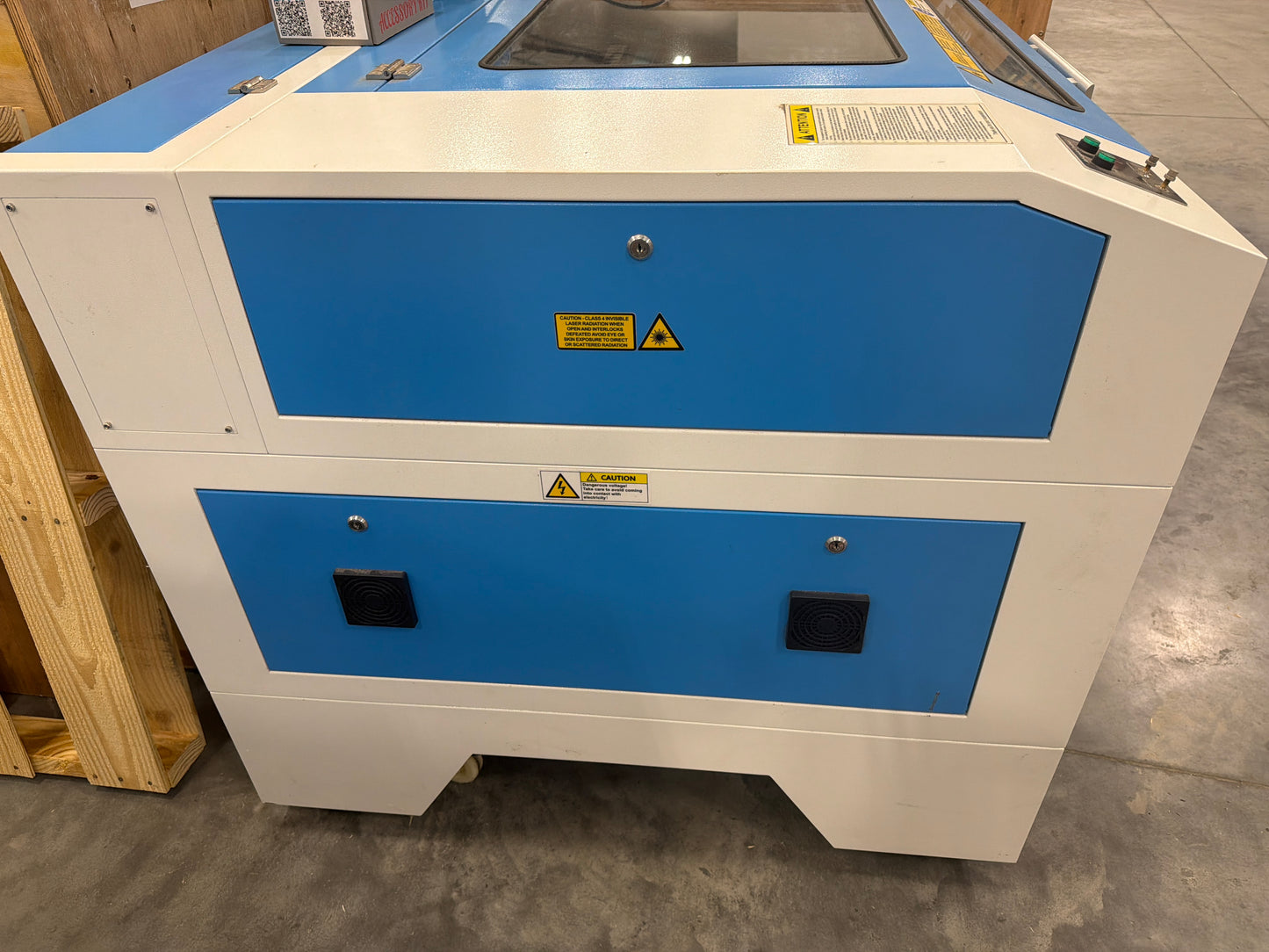 2023 Thunder Laser Nova 35 – 80W CO2 Laser Cutter w/ CW5000 Chiller