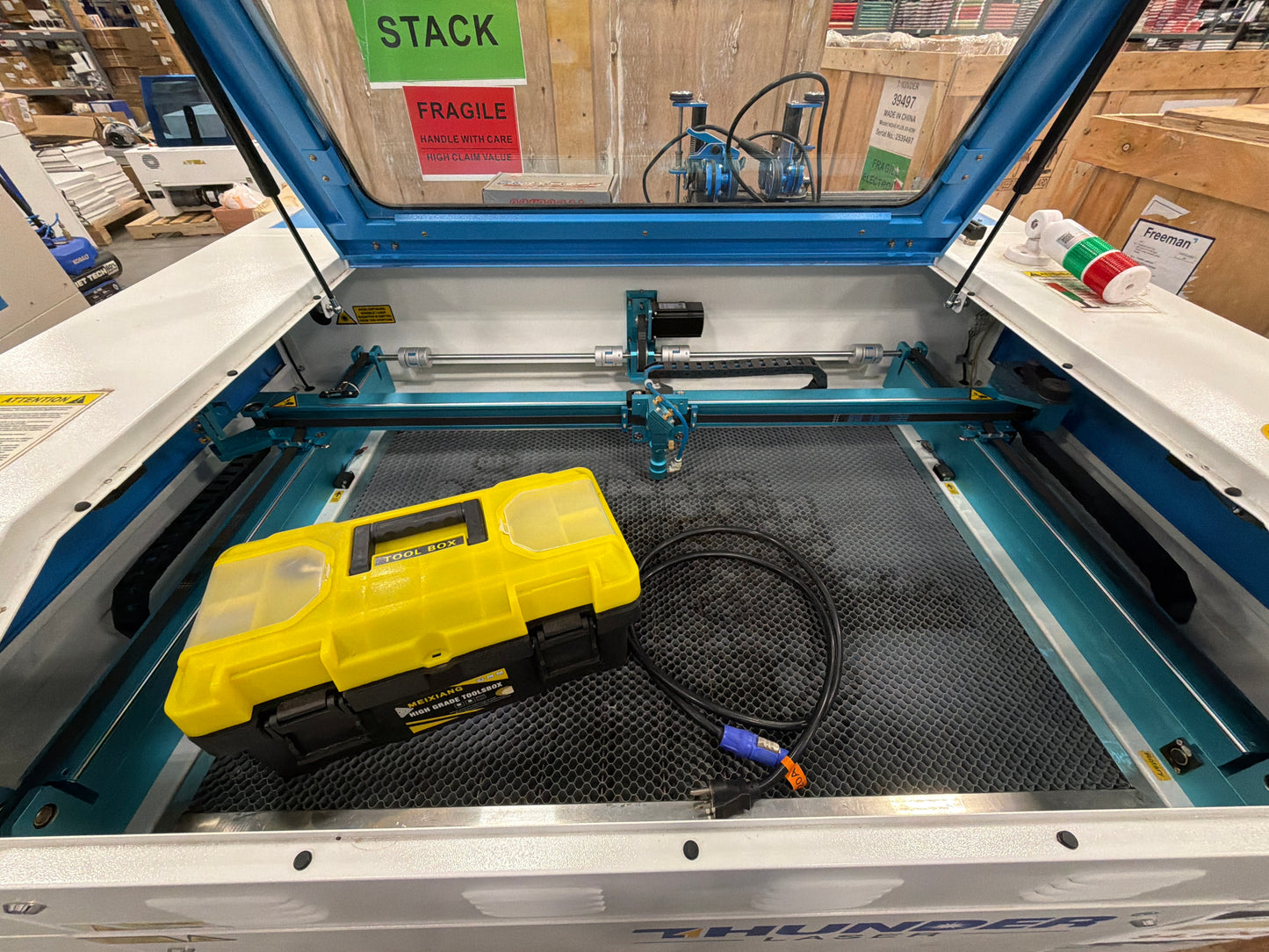 2023 Thunder Laser Nova 35 – 80W CO2 Laser Cutter w/ CW5000 Chiller