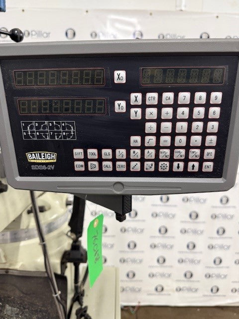 2021 Baileigh VM-942E-1 Vertical Knee Mill